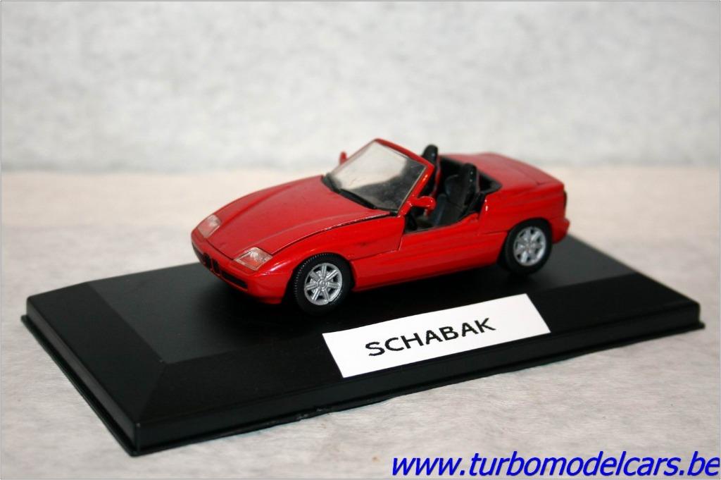 BMW Z 1 1/43 Schabak, Hobby & Loisirs créatifs, Voitures miniatures | 1:43, Comme neuf, Voiture, Autres marques, Enlèvement ou Envoi