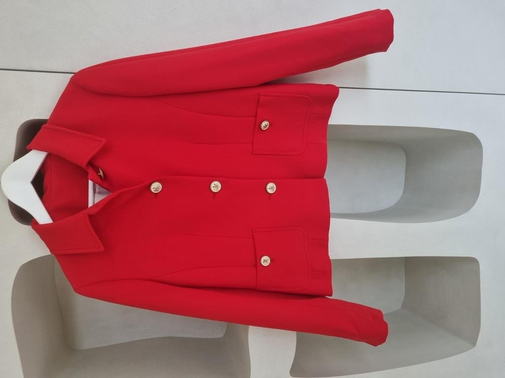 Rode blazer Zara maat large, Zara, Maat 42/44 (L), Ophalen of Verzenden, Zo goed als nieuw