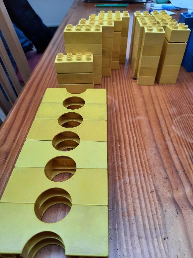 duplo bouwblokken, verschillende kleuren, soorten en grootte, Ophalen, Gebruikt, Losse stenen, Duplo