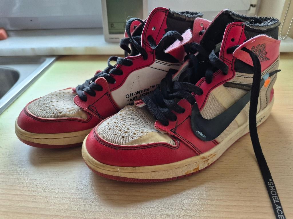 Jordan 1 retro high off white chicago maat 40, Overige kleuren, Nike, Ophalen of Verzenden, Sneakers