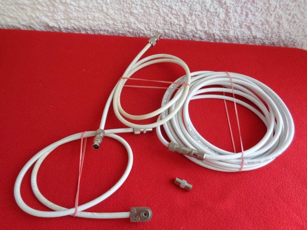 Câble Antenne Télévision, TV, Hi-fi & Vidéo, Câbles audio & Câbles de télévision, Utilisé, Câble TV, Enlèvement ou Envoi