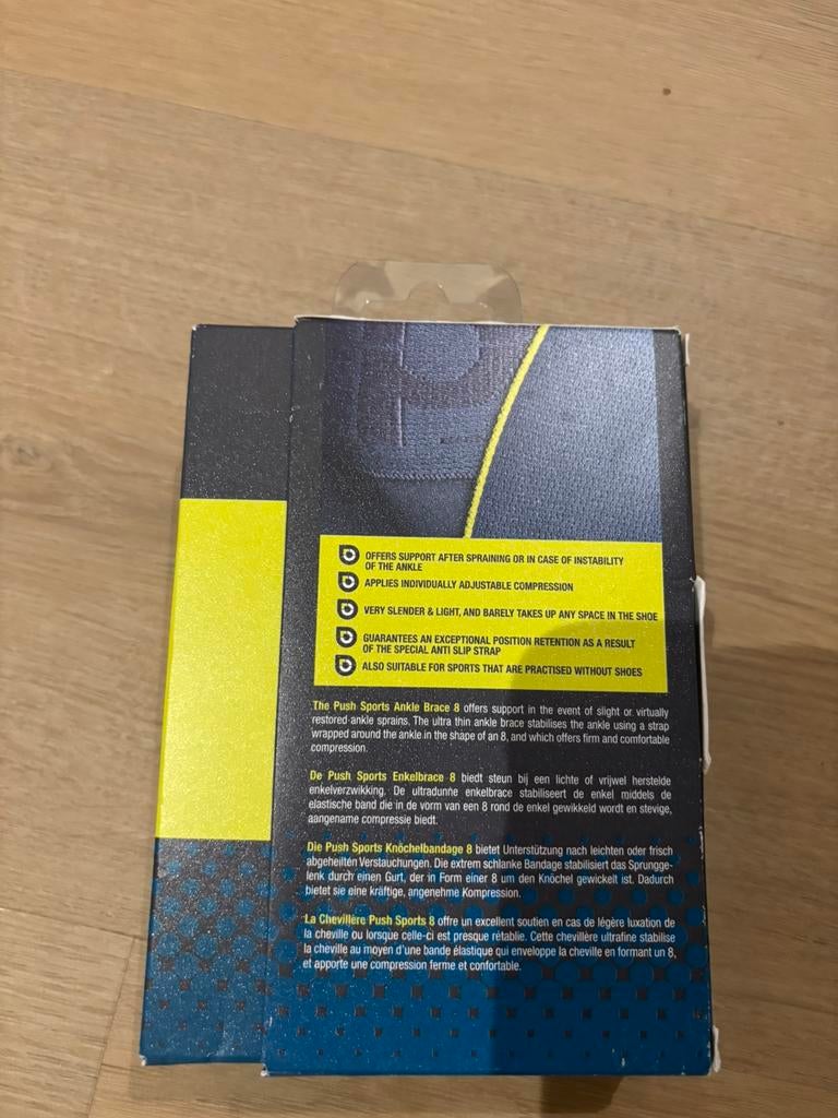 push sport enkelbrace 8, Diversen, Ophalen of Verzenden, Zo goed als nieuw