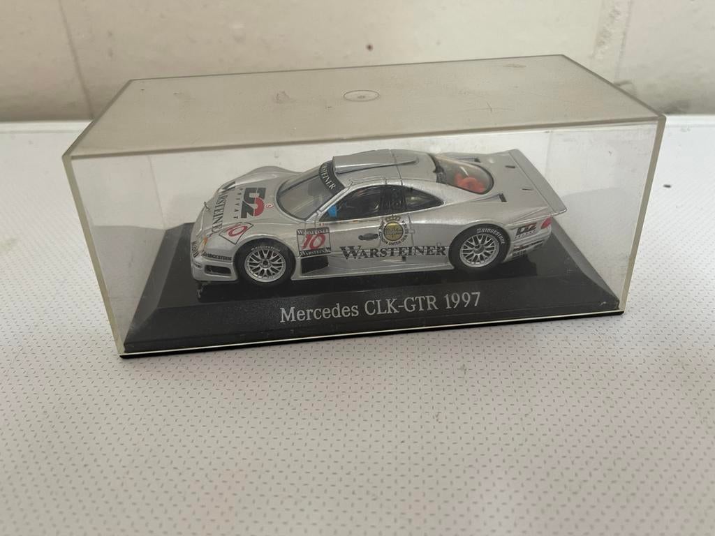 Maisto mercedes CLK-GTR 1997 1/43 miniatuur, Enlèvement ou Envoi, Comme neuf