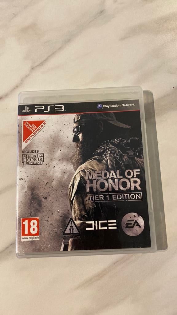 Medal Of Honor Tier 1 edition ps3, Games en Spelcomputers, Games | Sony PlayStation 3, Ophalen, Zo goed als nieuw