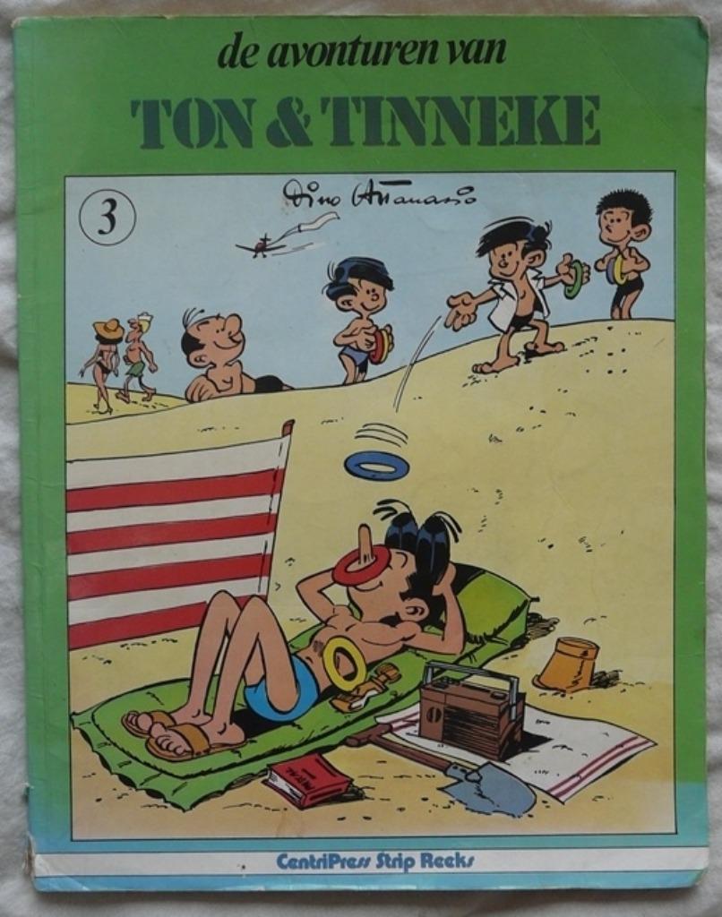 Strip Boek, TON & TINNEKE, Nummer: 3, CentriPress, 1980., Boeken, Gelezen, Eén stripboek, Ophalen of Verzenden, Dino attanasio