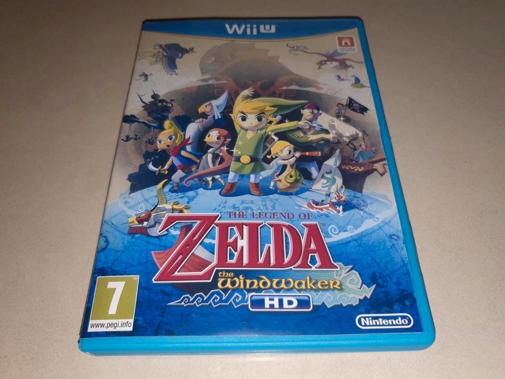 Zelda The Windwaker HD Wii U Game Case, Envoi, Comme neuf