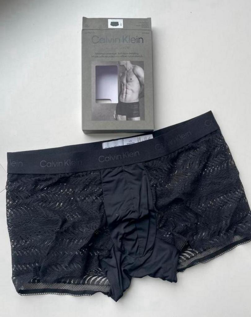 Calvin Klein Sculpt Lace Boxer, Kleding | Heren, Ondergoed, Verzenden, Zwart, Calvin Klein, Boxer