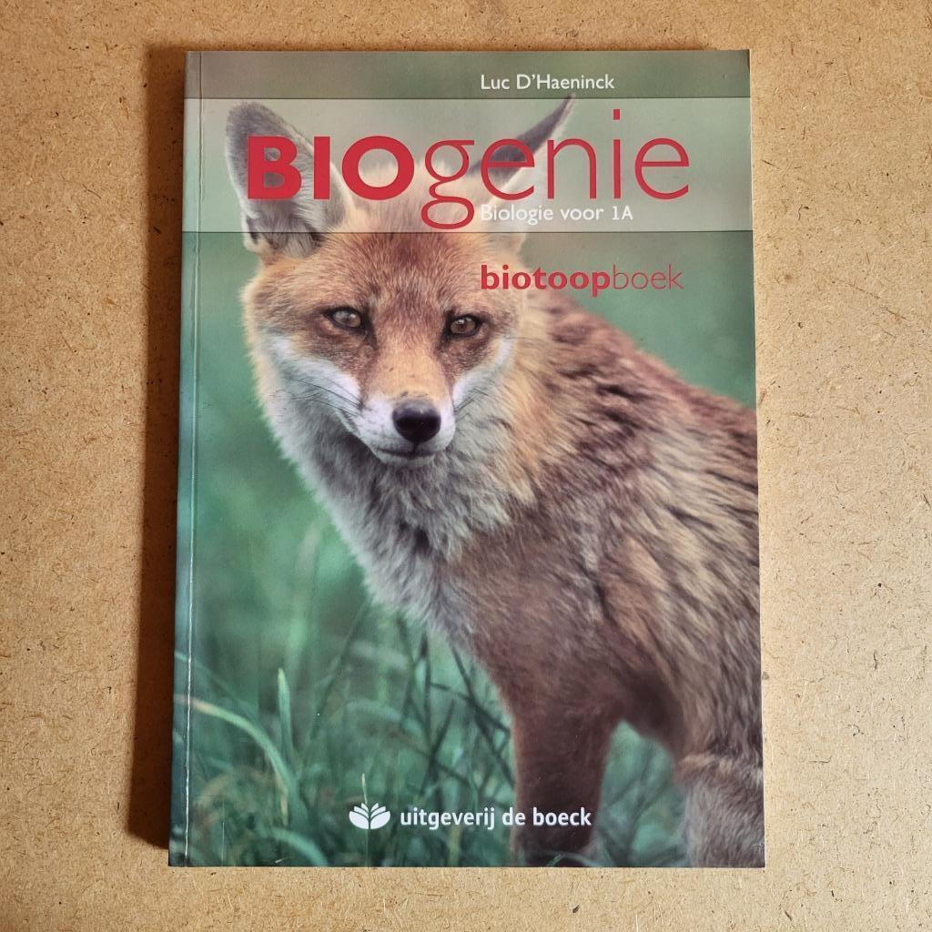Biogenie biotoopboek, Livres, Enlèvement ou Envoi, Comme neuf, Biologie, De Boeck
