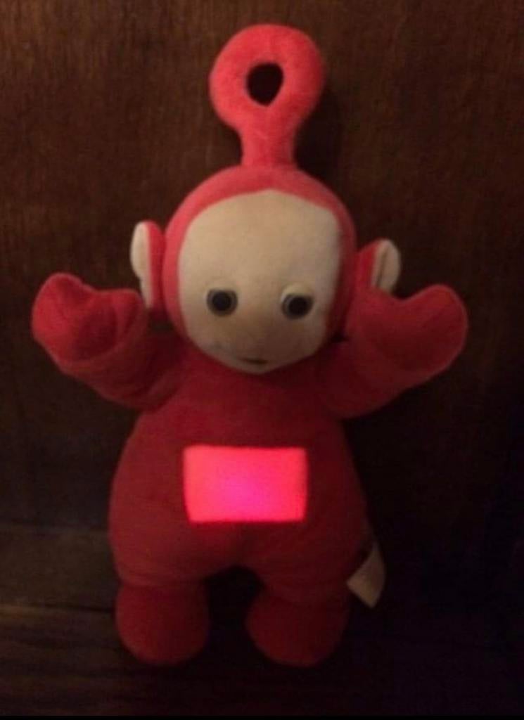 Teletubbie met kleur veranderend licht., Enlèvement ou Envoi, Comme neuf, Autres types