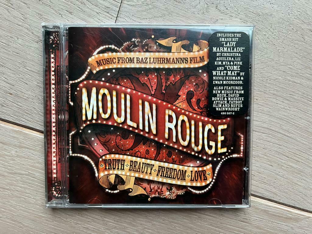 Cd met muziek van de film Moulin Rouge, Ophalen of Verzenden, Gebruikt