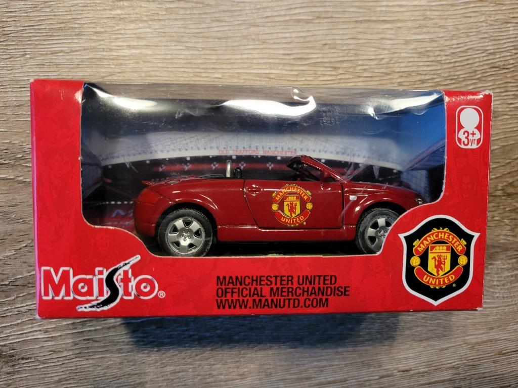 miniatuur auto man united, Verzamelen, Ophalen, Zo goed als nieuw
