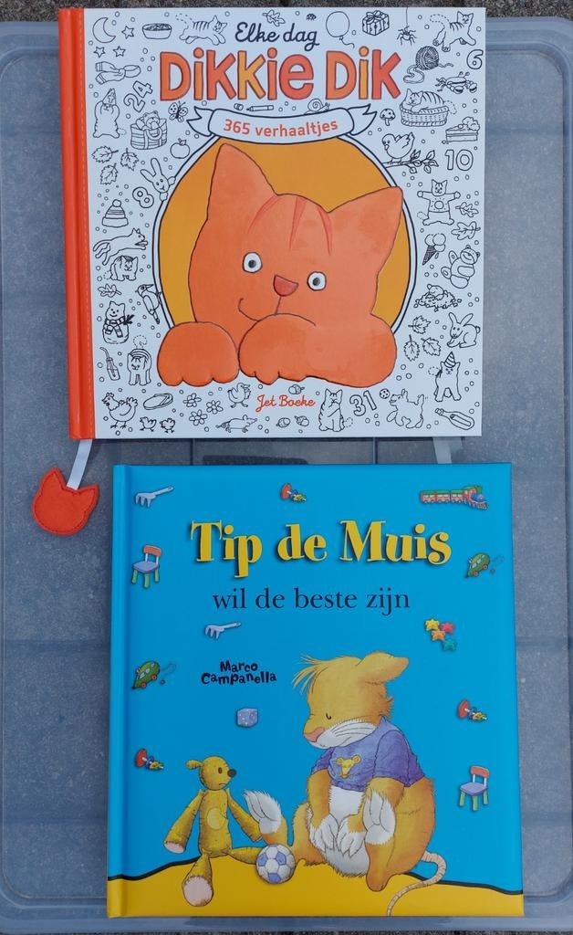 Kinderboeken 'Dikkie Dik' en 'Tip de Muis', Enlèvement