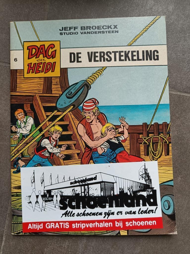 Strip Dag & Heidi: De verstekeling, Boeken, Eén stripboek, Ophalen of Verzenden, Gelezen, Studio  Vandersteen