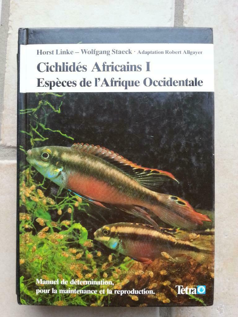 Cichlidés Africains 1 èspèces de l'afrique occidental, Enlèvement, Utilisé, Poissons