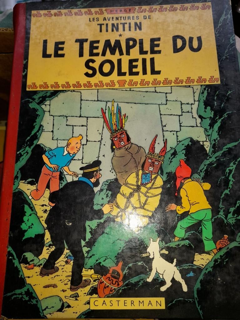 Le temple du soleil Hervé Casterman, Livres, Enlèvement ou Envoi, Utilisé
