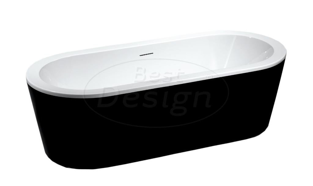 Vrijstaand bad - Best design - black & white, Ophalen, Nieuw, Bad
