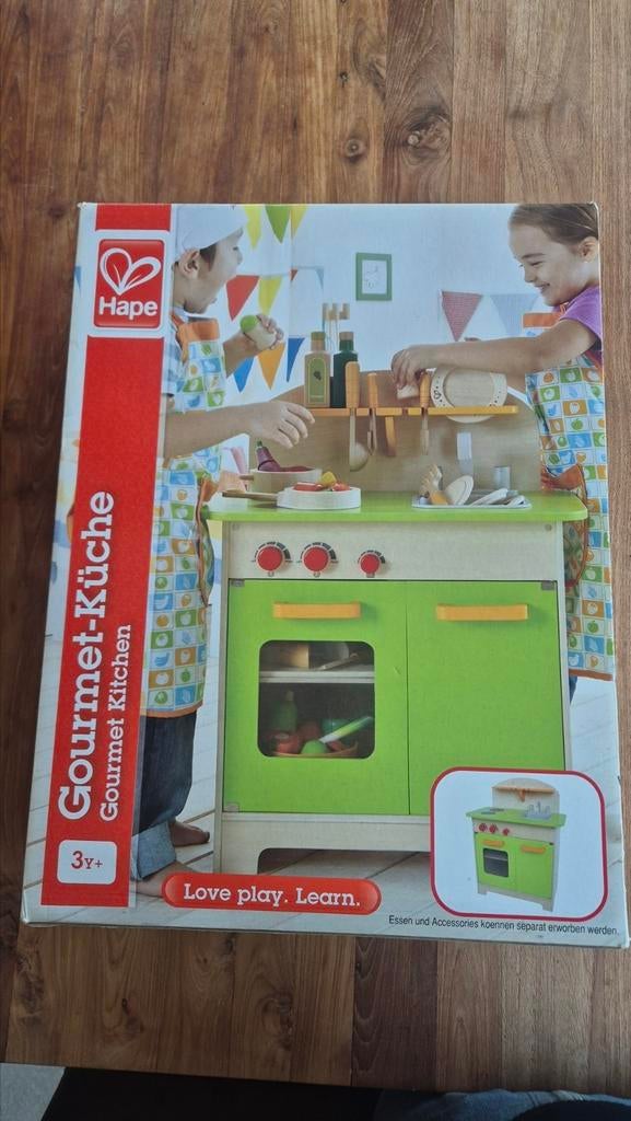zeer mooi houten keukentje, Kinderen en Baby's, Speelgoed | Houten speelgoed, Ophalen of Verzenden, Nieuw