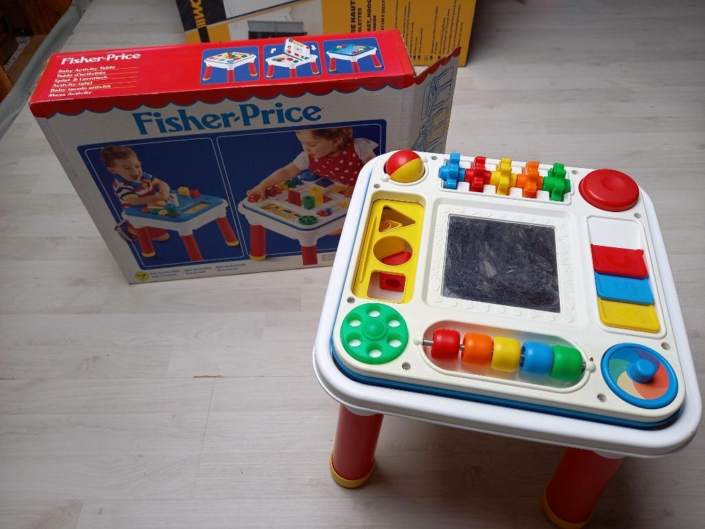 Activiteitentafel Fisher Price, Ophalen