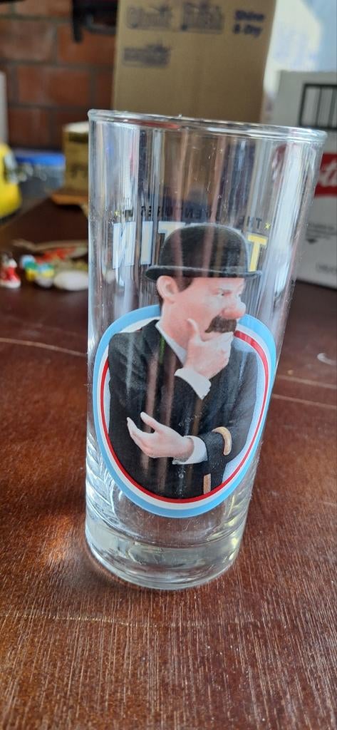 Kuifje, Verzamelen, Glas en Drinkglazen, Ophalen of Verzenden