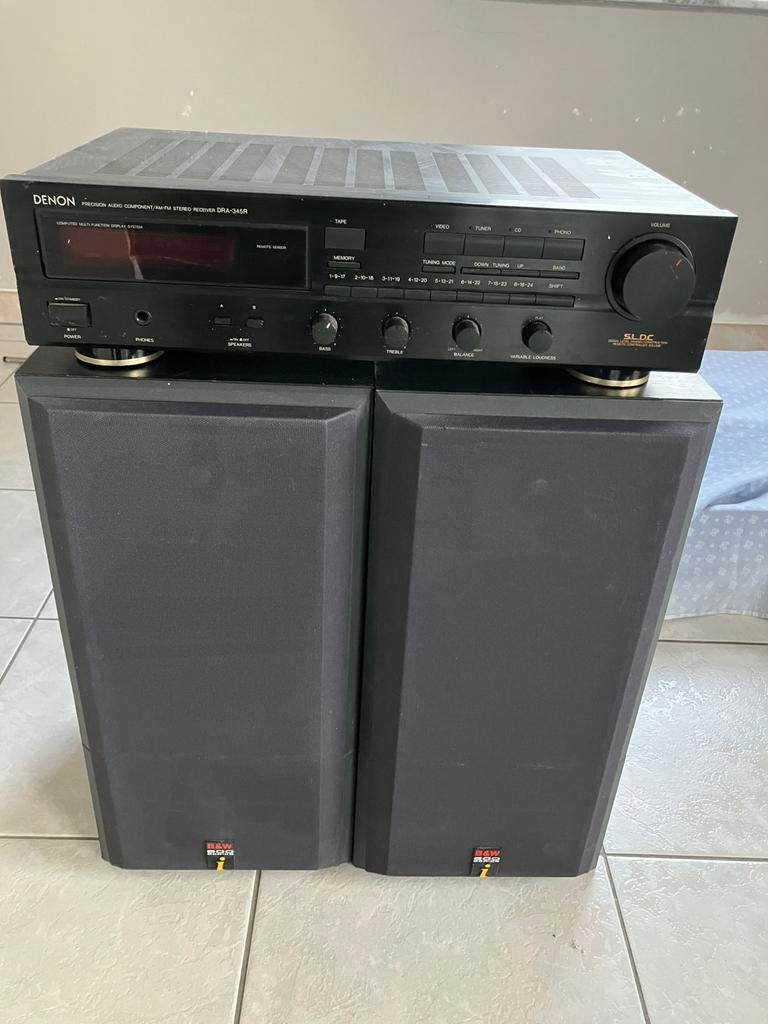 Muziekinstallatie denon, Ophalen, Denon, 120 watt of meer, Gebruikt