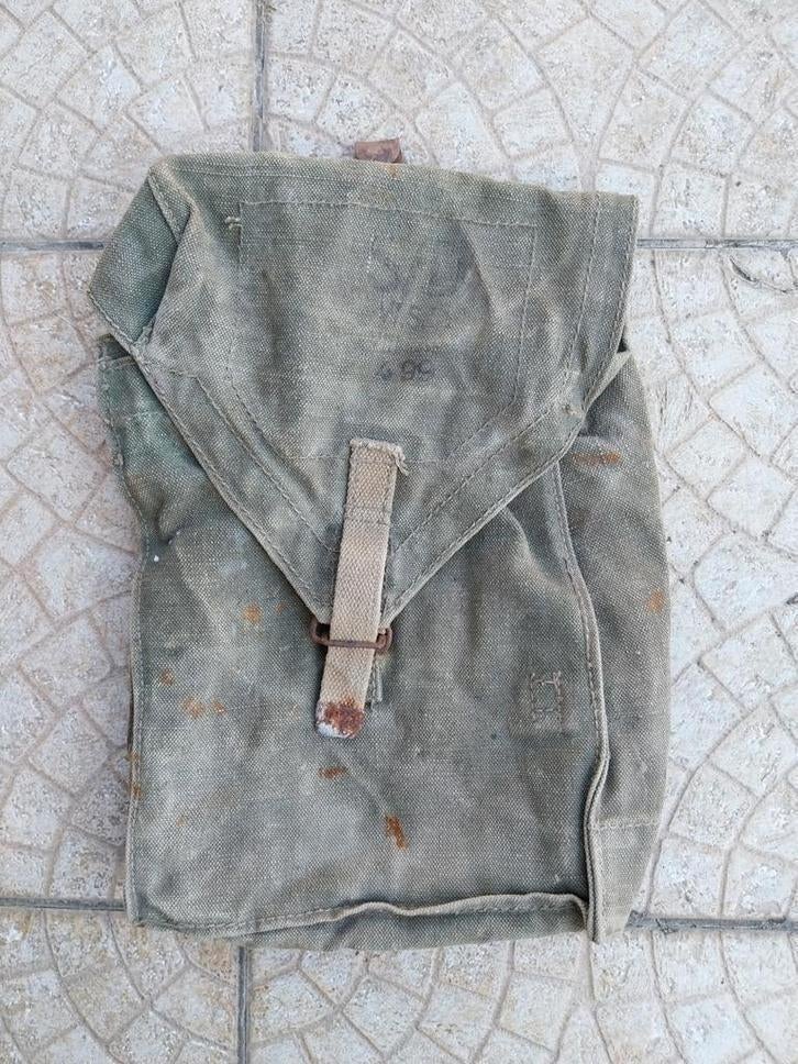 Poolse wo2 WZ.38 gasmasker tas 1939, Ophalen of Verzenden