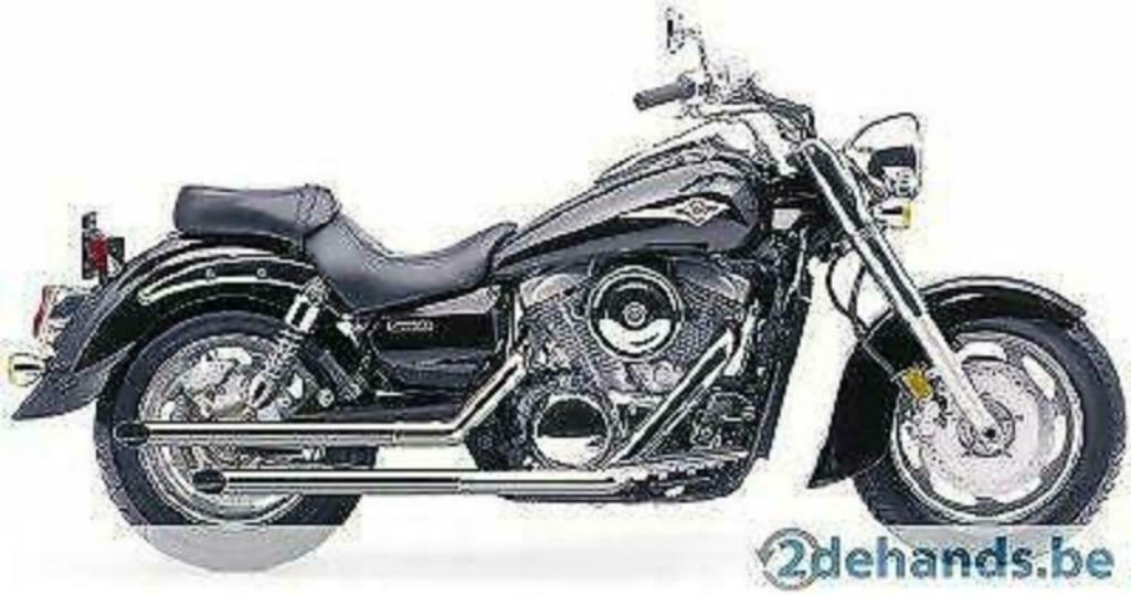cobra uitlaat kawasaki vulcan vn 1600 a '03-> - blvd 2" drag, Ophalen of Verzenden, Nieuw