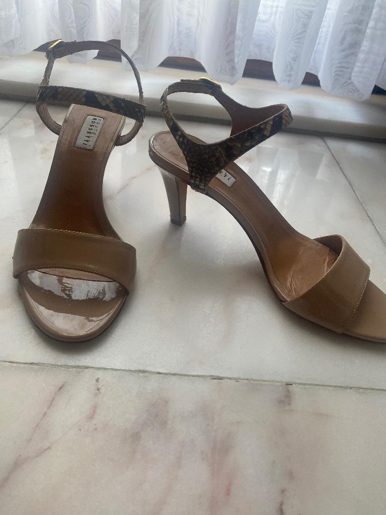 Damesschoenen Fratelli Rossetti, Ophalen, Bruin, Fratelli Rossetti, Sandalen of Muiltjes