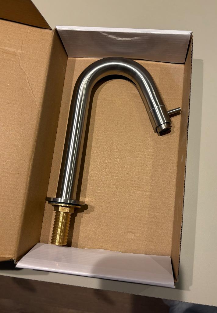 RVS fonteinkraan - nieuw!, Ophalen of Verzenden, Nieuw, Inox, Kraan