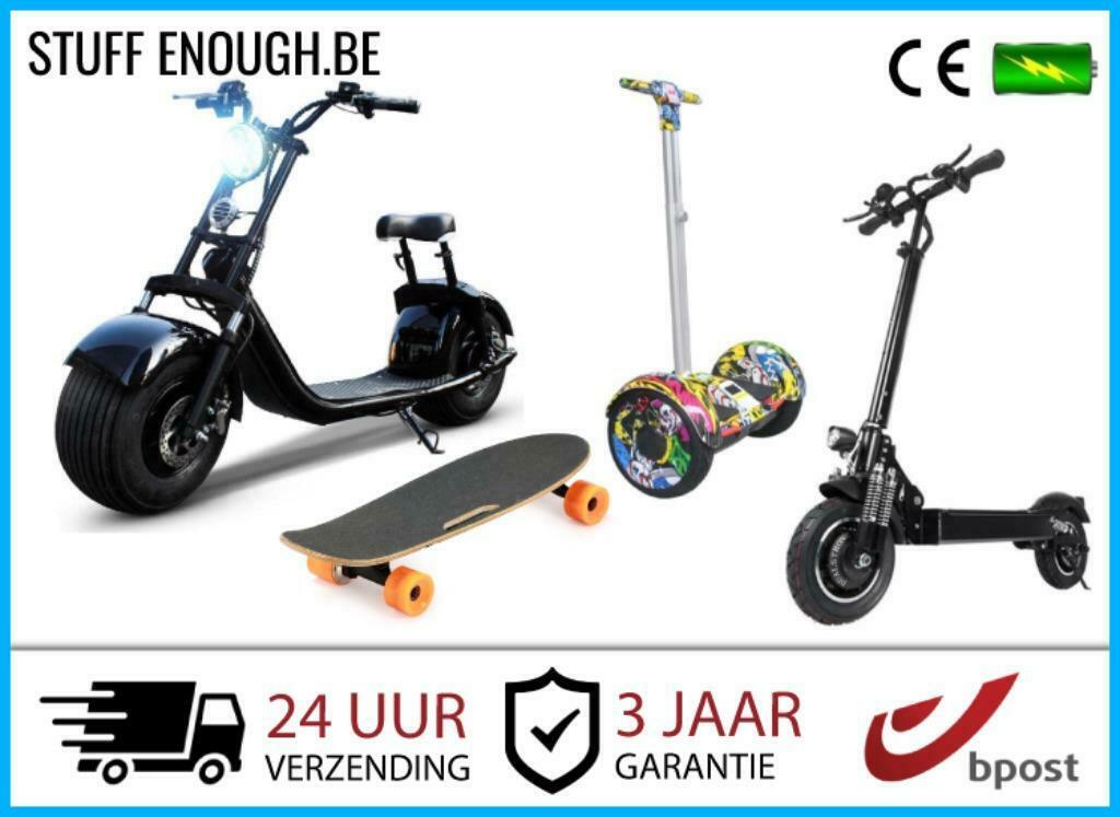 Fatbike Elektrische Scooter Step Skateboard Fiets Hoverboard, Fietsen en Brommers, Steps, Nieuw, Elektrische step (E-scooter)