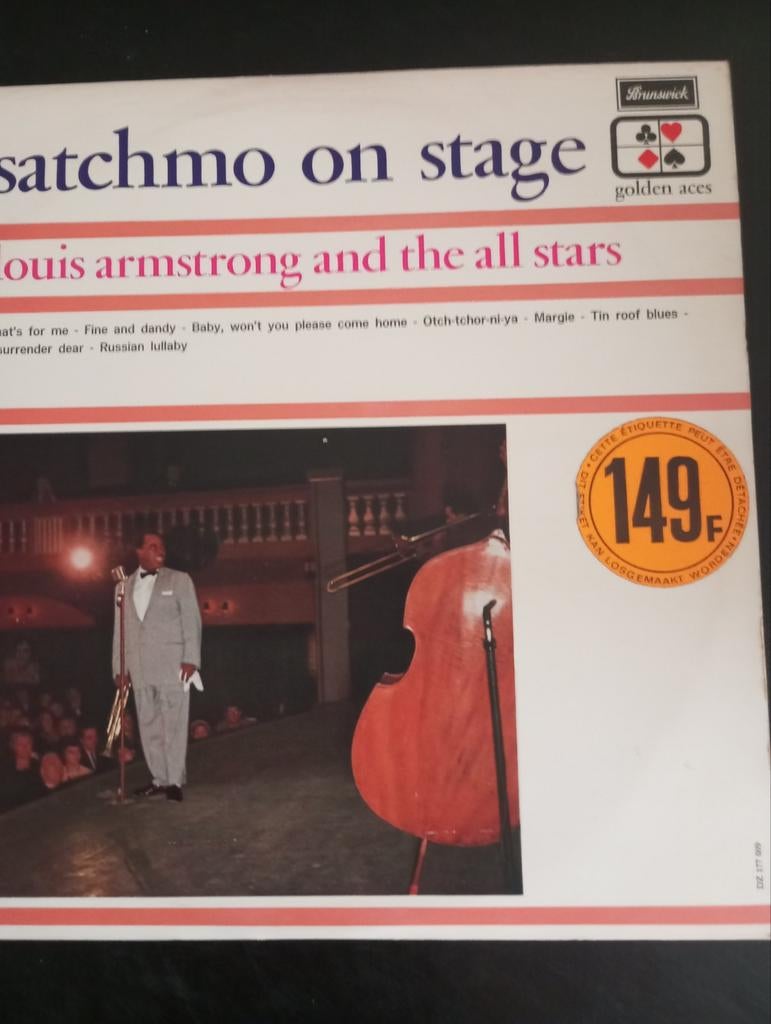 4 LP Louis Armstrong, Enlèvement ou Envoi, Utilisé