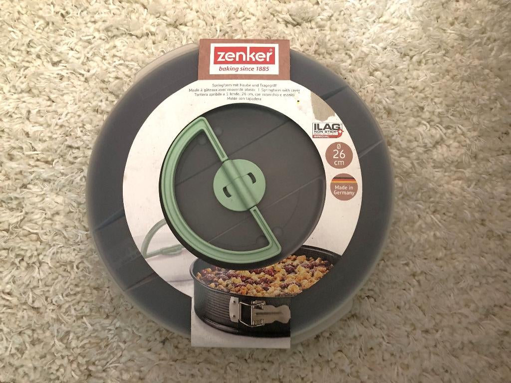 Springvorm Ø 26 cm met deksel, Ophalen of Verzenden, Nieuw, Taarten, Bakvorm