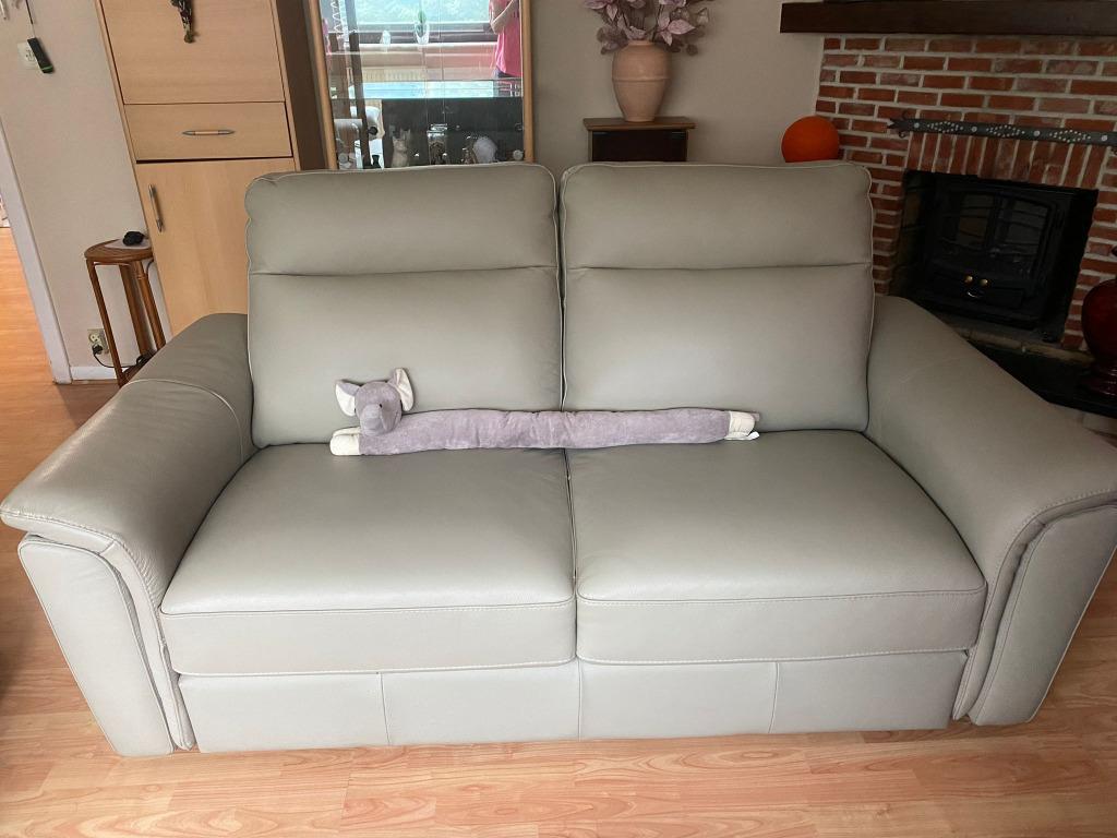 2-zits fauteuil, Ophalen, 150 tot 200 cm, Tweepersoons, Zo goed als nieuw