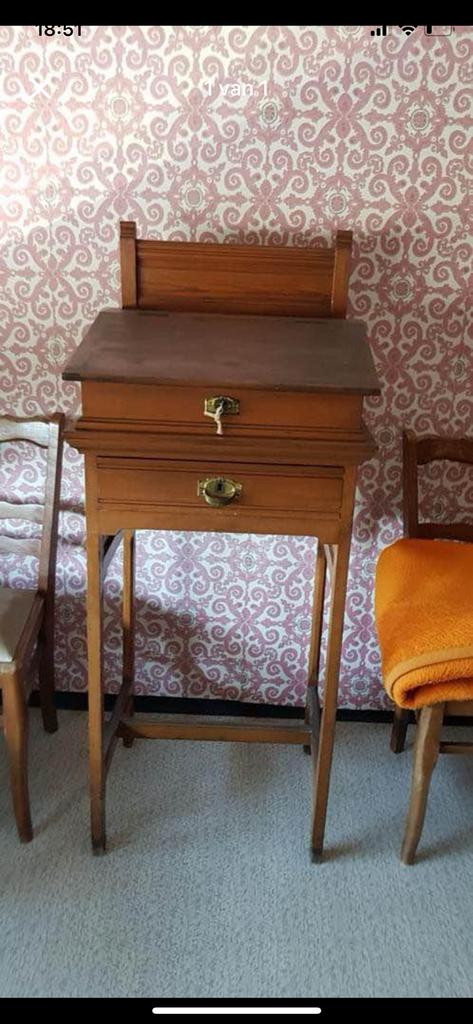 Antieke secretaire, Ophalen