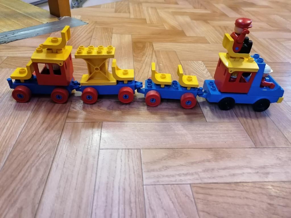 duplo treintje, Kinderen en Baby's, Ophalen, Gebruikt, Losse stenen, Duplo