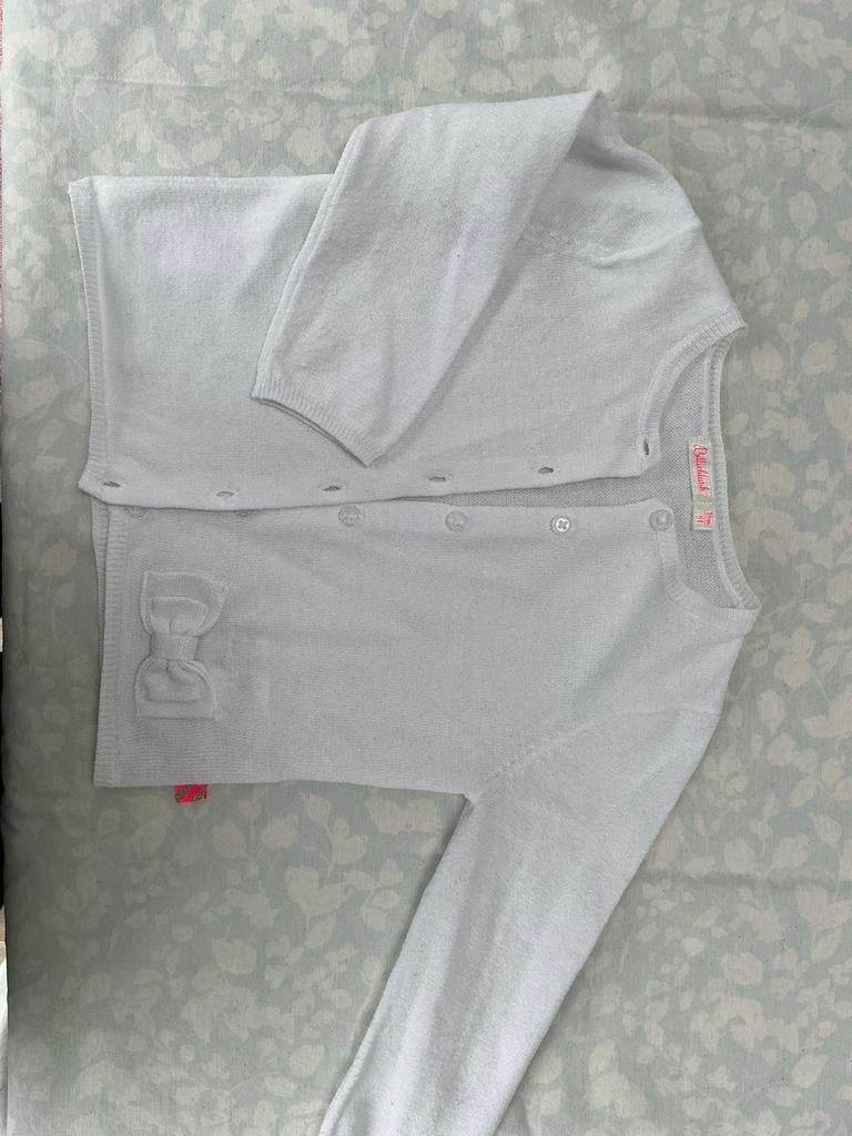 Pull blanc à paillettes Billieblush, Enlèvement ou Envoi, Neuf, Fille, Pull ou Veste