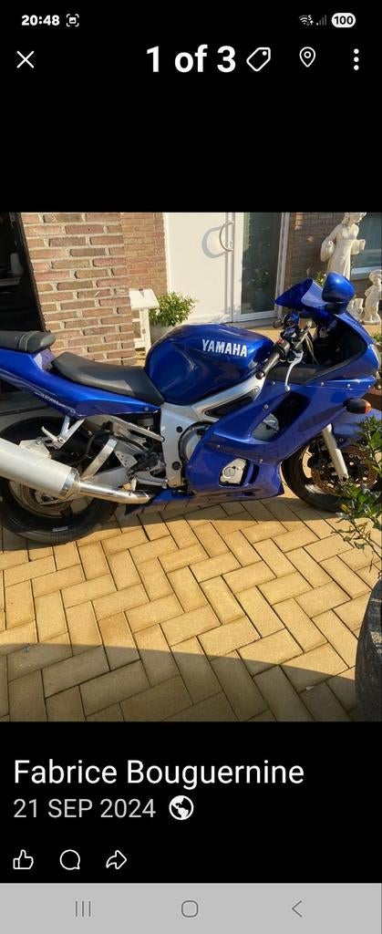 Yamaha R6 km stand 32243, Motoren, Motoren | Yamaha, Particulier