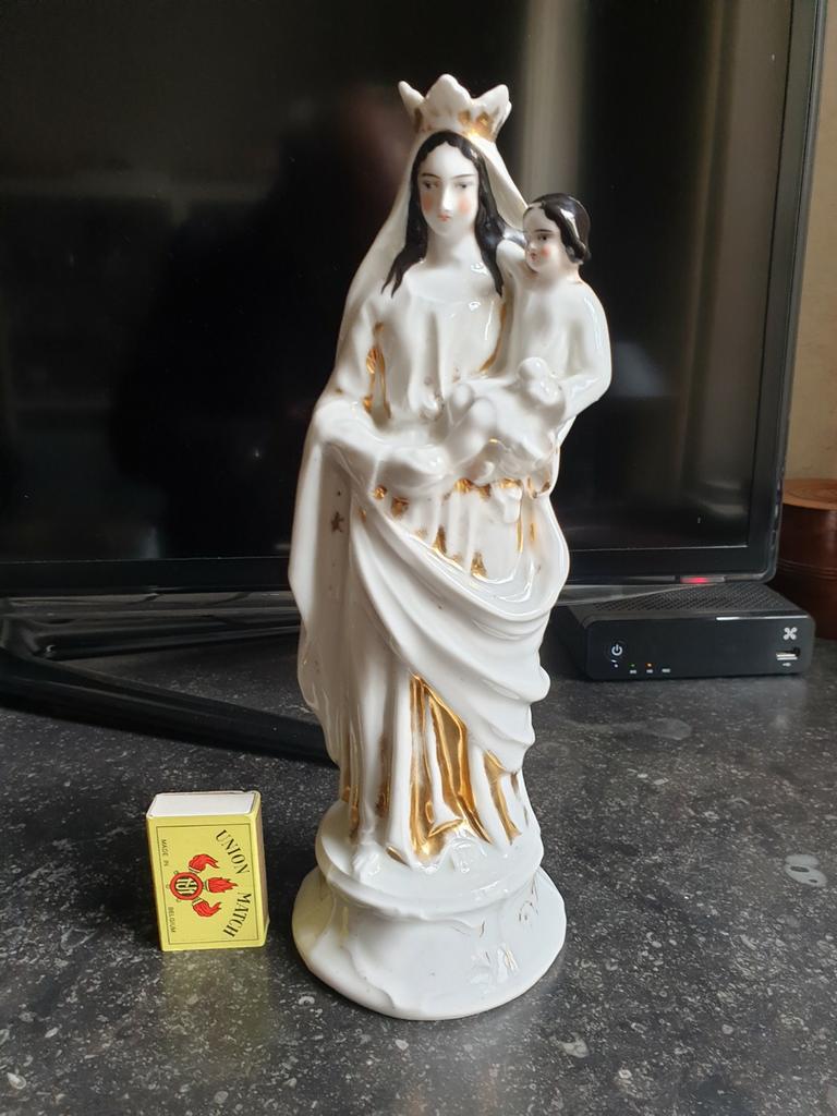 Grote Madonna Vieux Brussel 19th euw, Ophalen of Verzenden