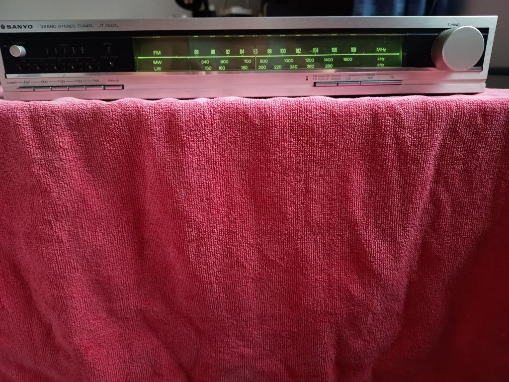 Sanyo tuner JT2503L FM/AM/LW, Ophalen of Verzenden, Gebruikt