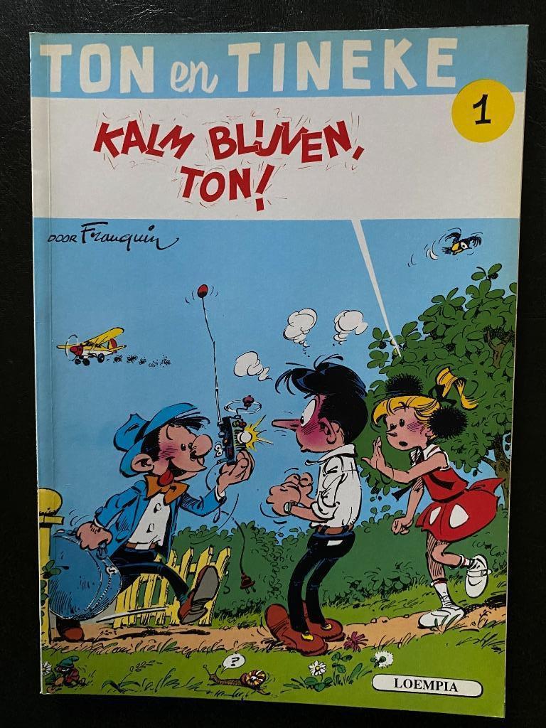 TON EN TINNEKE - LOEMPIA -  Kalm blijven, Ton!, Boeken, Gelezen, Eén stripboek, Ophalen of Verzenden, Franquin