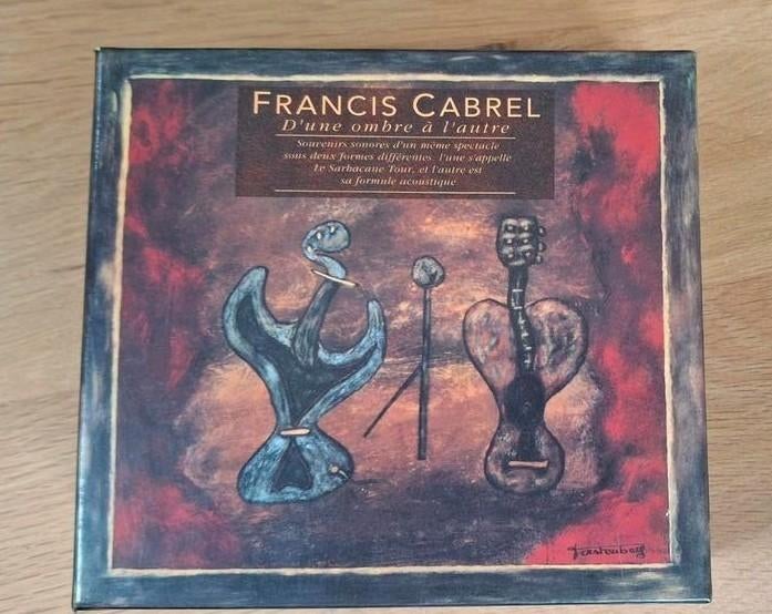 Francis Cabrel coffret 3 cd’s D’une ombre à l'autre, Enlèvement ou Envoi, Comme neuf