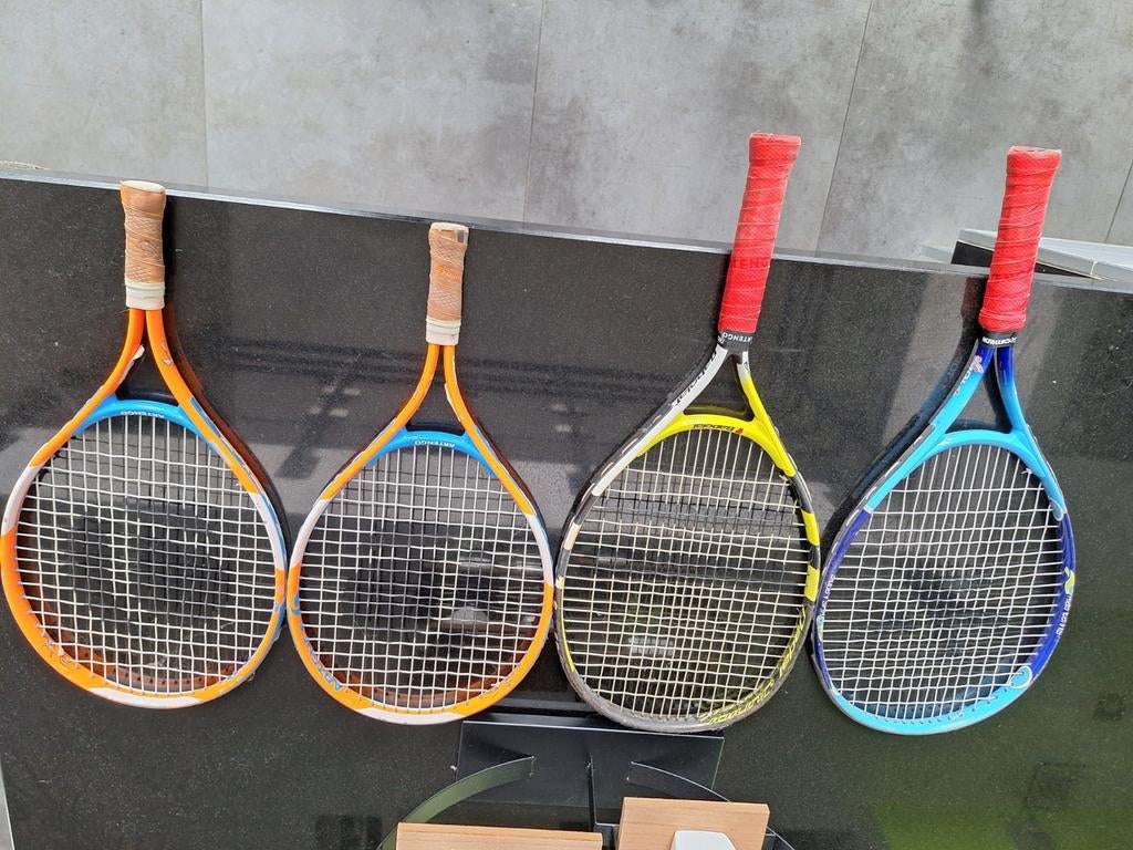 Lot de raquettes de tennis enfants 8 à 11 ans, Sports & Fitness, Enlèvement, Utilisé