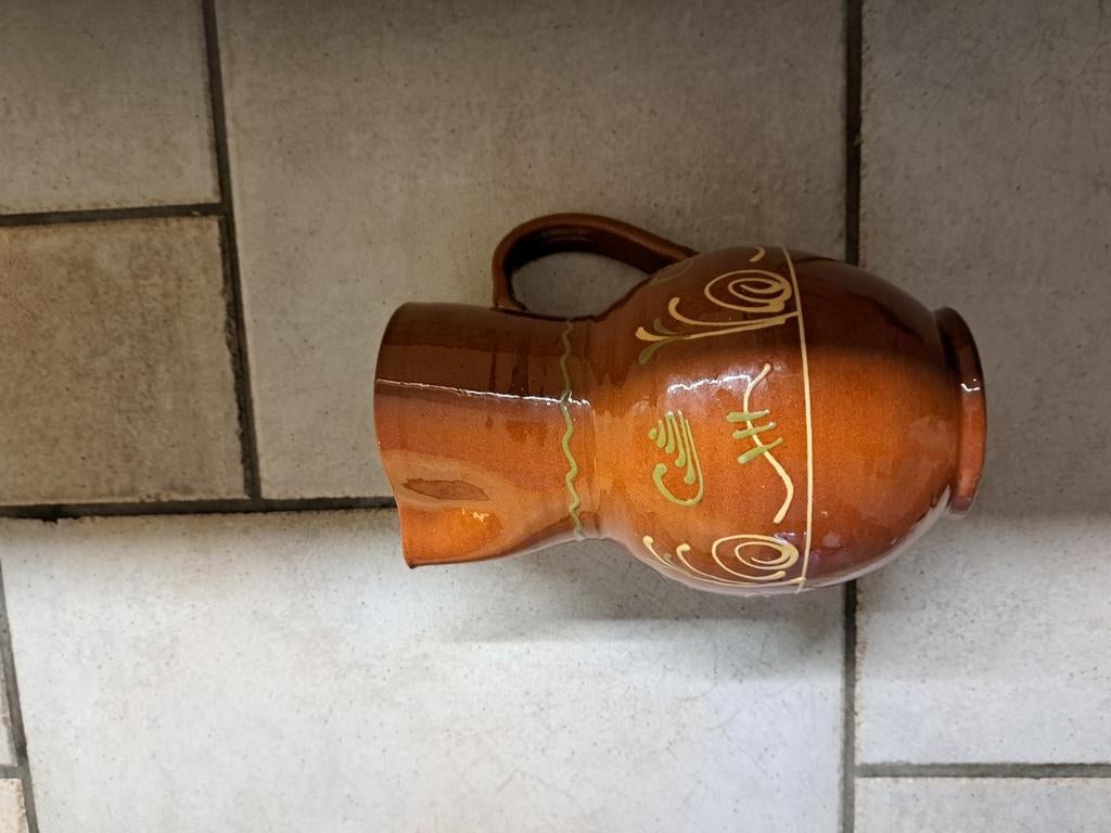 Spaanse wijn/sangriakan, Huis en Inrichting, Ophalen of Verzenden, Zo goed als nieuw, Aardewerk, Overige typen