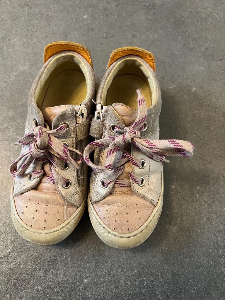 Naturino sneakers met rits - gedragen staat - maat 27, Enlèvement, Utilisé, Chaussures, Naturino