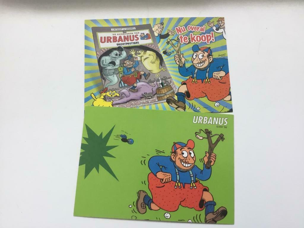 2 postkaarten van Urbanus - Linthout, Ophalen of Verzenden, Gelezen, Linthout en Urbanus