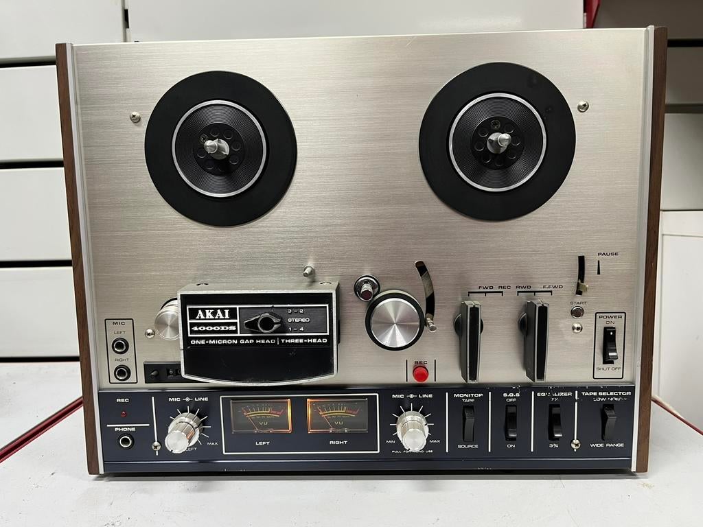 AKAI 4000DS bandrecorder - Vintage hifi, Audio, Tv en Foto, Bandrecorder, Ophalen, Bandrecorder