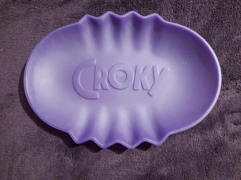 Nieuw - paarse presentatietray van het merk Croky, Ophalen of Verzenden, Nieuw, Overige typen