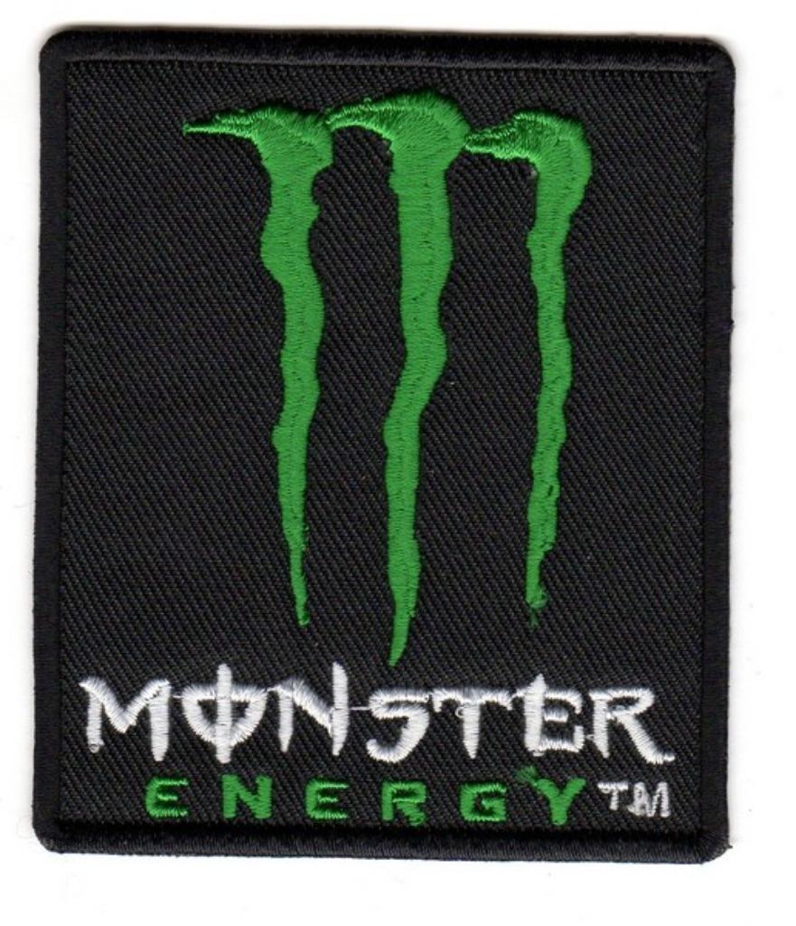 Patch Monster Energy (model3) - 75 x 90 mm, Ophalen of Verzenden, Nieuw