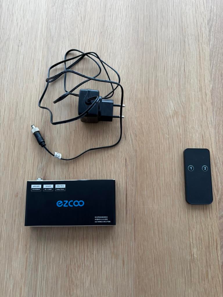 Ezcoo hdmi splitter audio extractor, Ophalen, Zo goed als nieuw