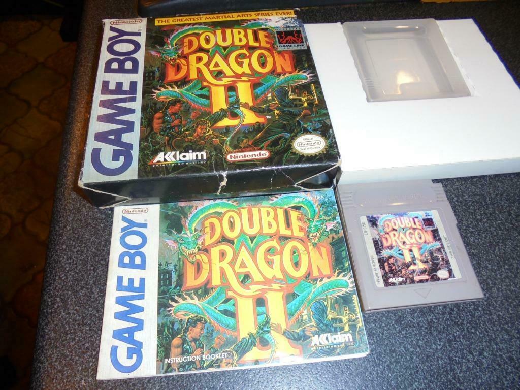 Game boy Double Dragon II (orig-compleet) gebruikte staat, Games en Spelcomputers, Ophalen of Verzenden, Gebruikt, Vechten