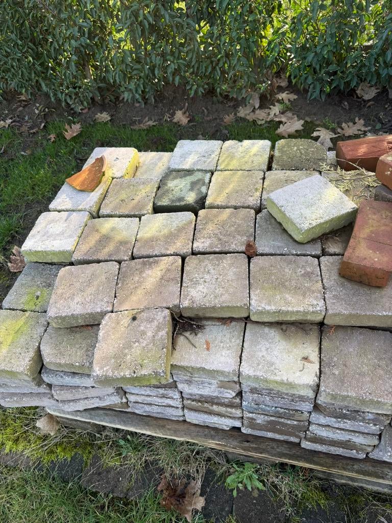 Beton klinkers 15x15, Ophalen, Beton, Klinkers